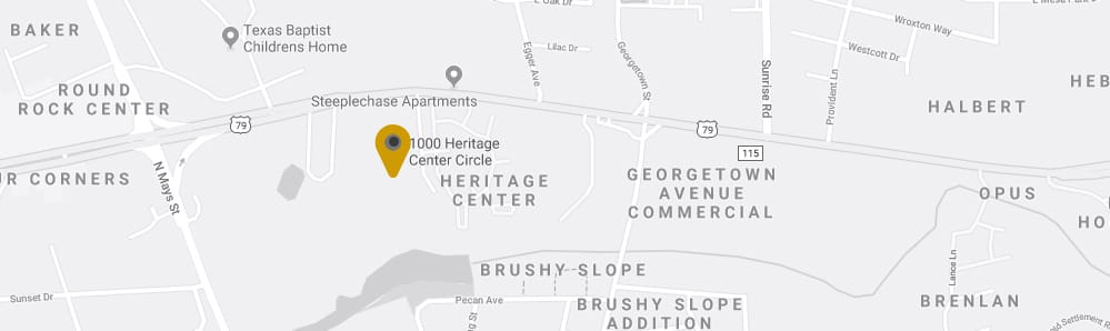 Map of Round Rock office location